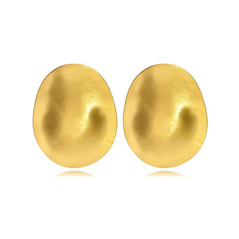 Golden Curve Earrings - FY0031